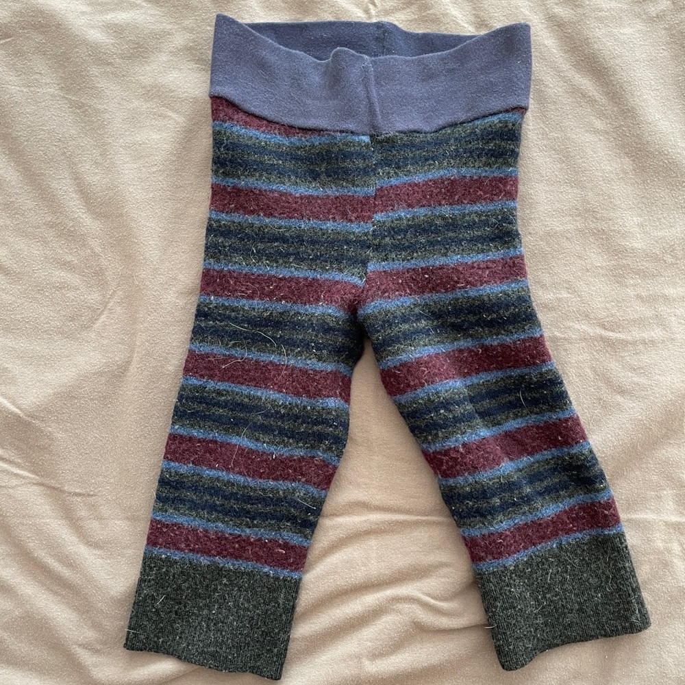 handmade woolie pants